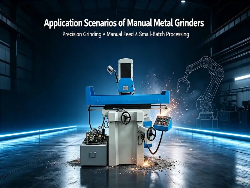 Application scenarios of metal manual surface grinding machine